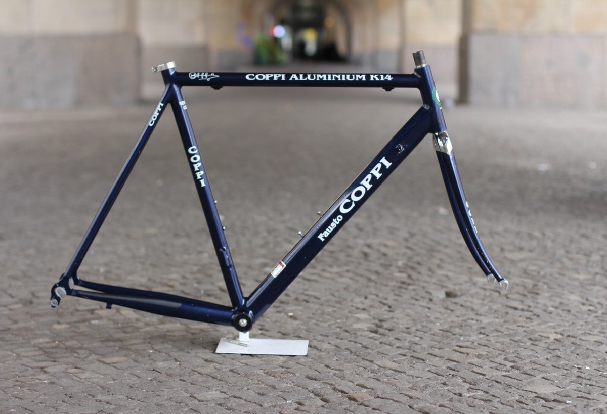 Fausto Coppi Aluminium K14 Frame & Steel Fork / 56 cm / Blue Fausto Coppi Aluminium K14 Frame & Steel Fork / 56 cm / Blue