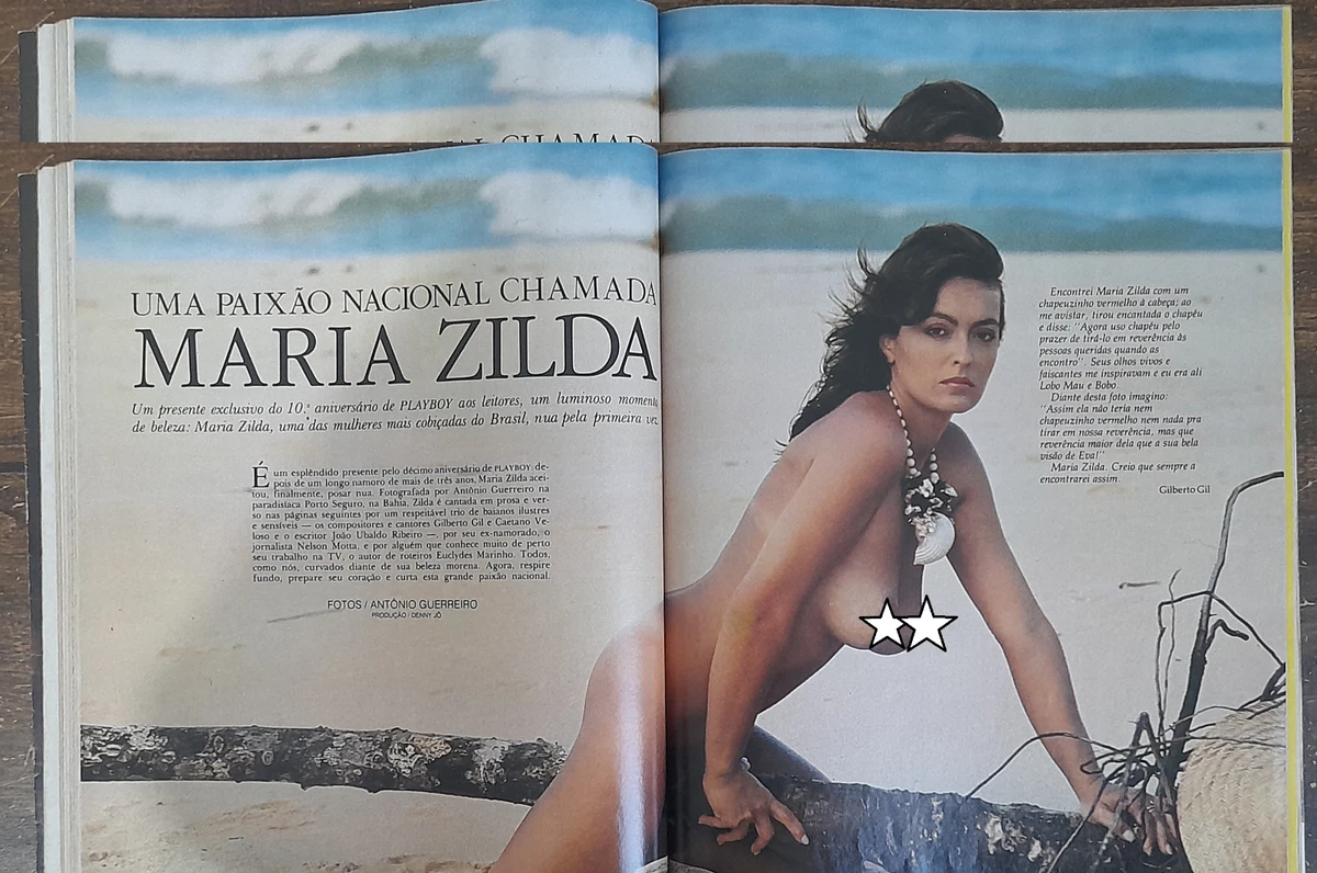 Playboy Brazil Magazine Maria Zilda 1985 | eBay