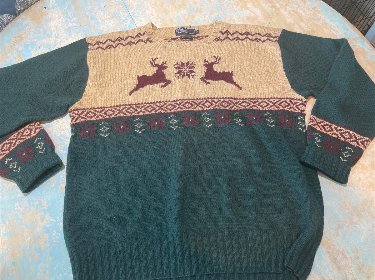 【希少】Polo by Ralph Lauren ポロベア HAND KNIT 希少】Polo by Ralph Lauren ポロベア HAND KNIT メンズ