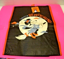 DISNEY TOTALLY BEWITCHING REUSABLE SHOPPING BAG HALLOWEEN TOTE 13.5" X 19" X 8"