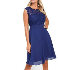 Bonprix Lace Bodice Party Dress - Size 16 - BNWOT - RRP £65