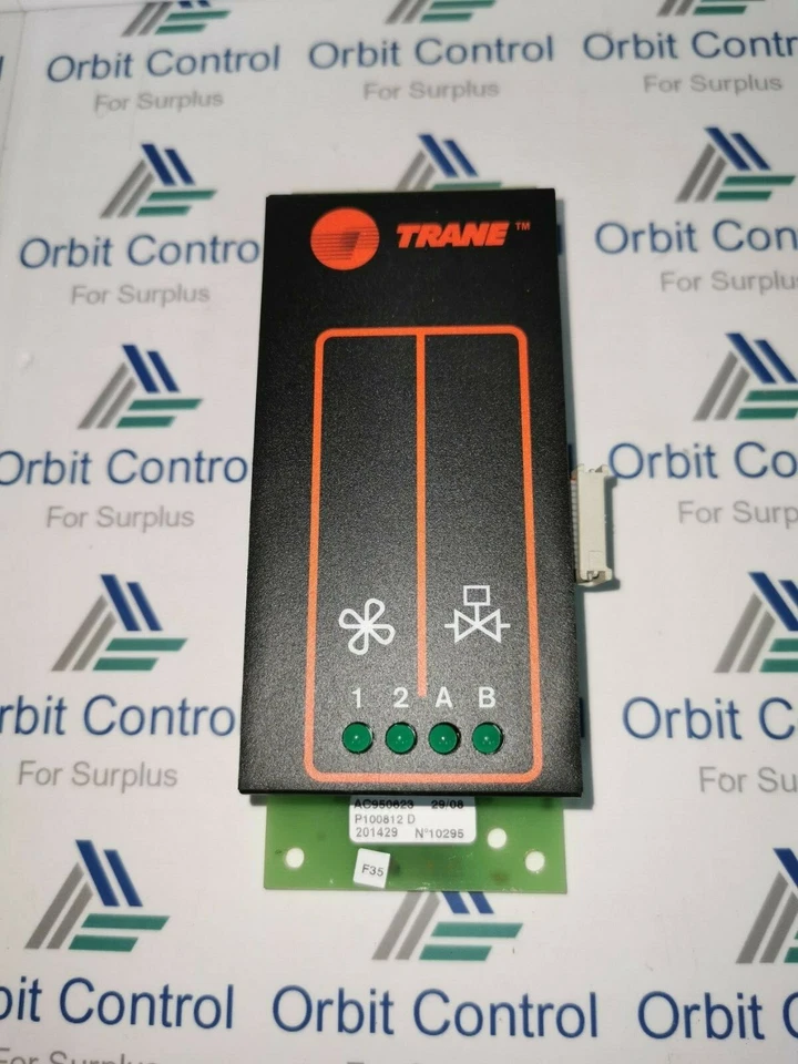TRANE RCM0004E CONTROL MODULE RCM FAN CARD RECIEP UNIT - Image 2 of 3