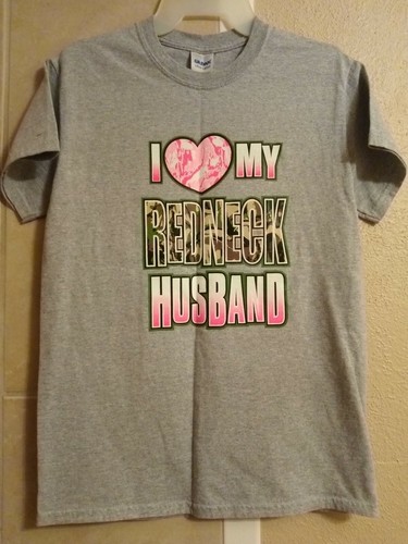 T-Shirt-Gray with Pink \u0026 Camo *Size 