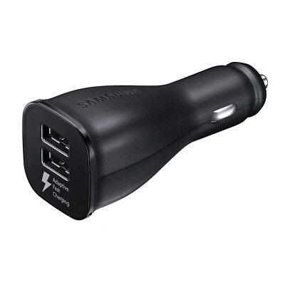 Original Samsung Galaxy S24 S23 S22 S21 S20 S10 15W Fast Car Charger USB-C Cable