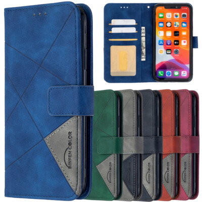 Handy Hülle Für iPhone 17 16 15 14 13 12Pro Max 16E Leder Schutzhülle Klapp Etui