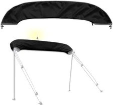 Bimini Top Boot Cover, Suitable for 3-4 Bows Bimini Tops, Design with Light Hole