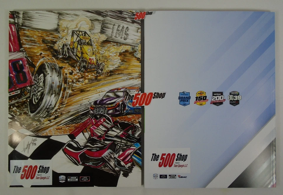 2021 & 2022 Brickyard Weekend Program Verizon 200 IndyCar GP Pennzoil 150 BC39 - Image 3 of 4