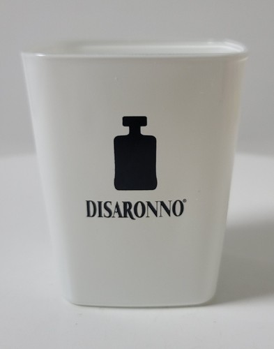 Juego de 2 gafas cuadradas de licor Disaronno Amaretto negras blancas lowball rocas - Imagen 6 de 11