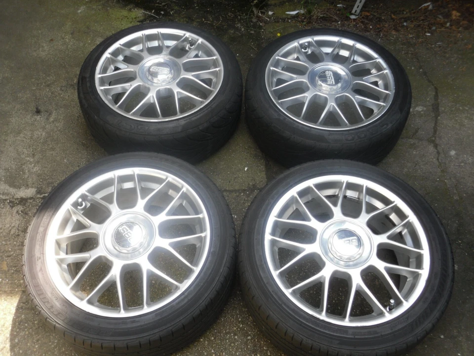 8x17 ET35 BBS RC307  ALUFELGEN LK 5x112 AUDI A4 A6 DAIMLER A,C, E KLASSE 225/45 - Bild 2 von 4