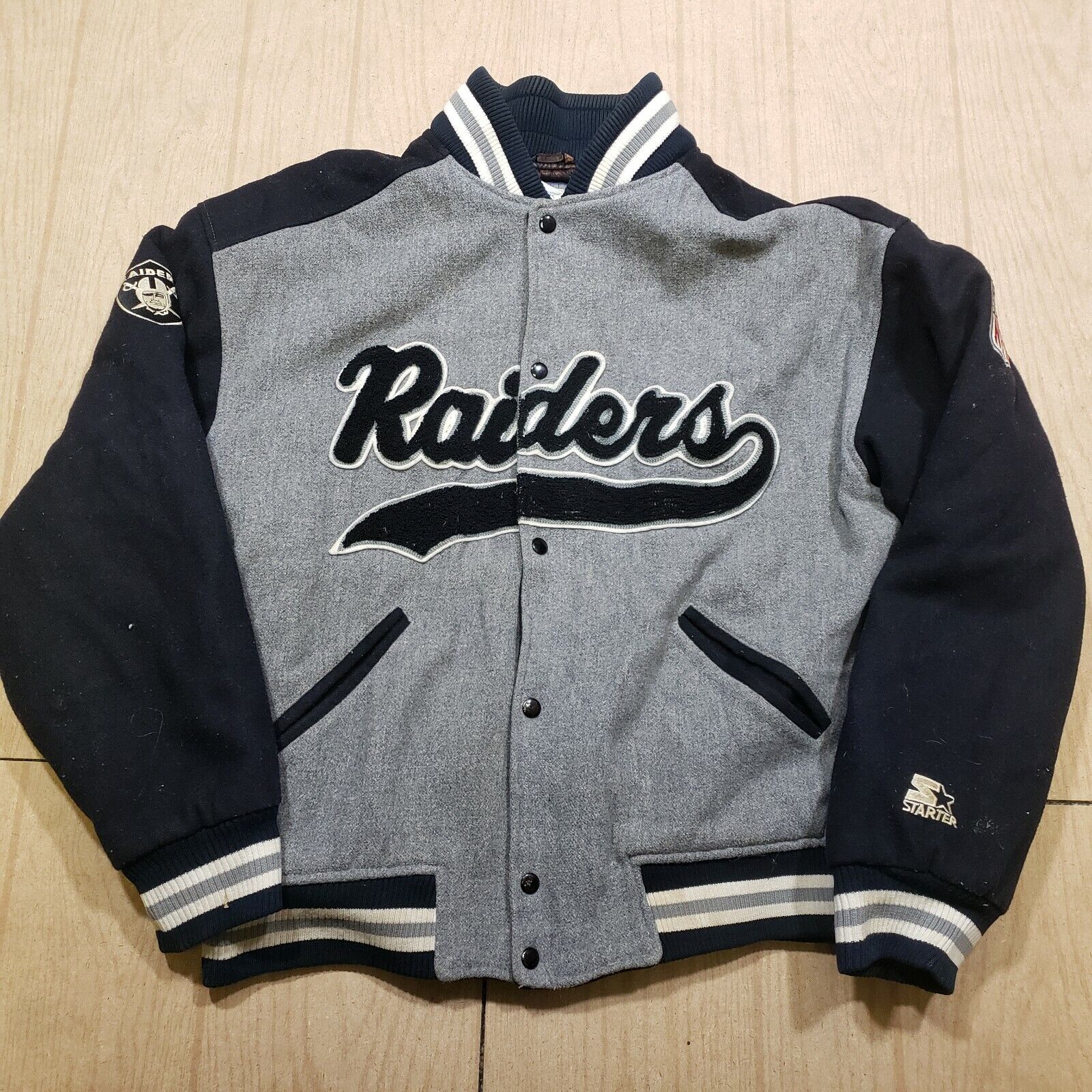 raiders starter jacket
