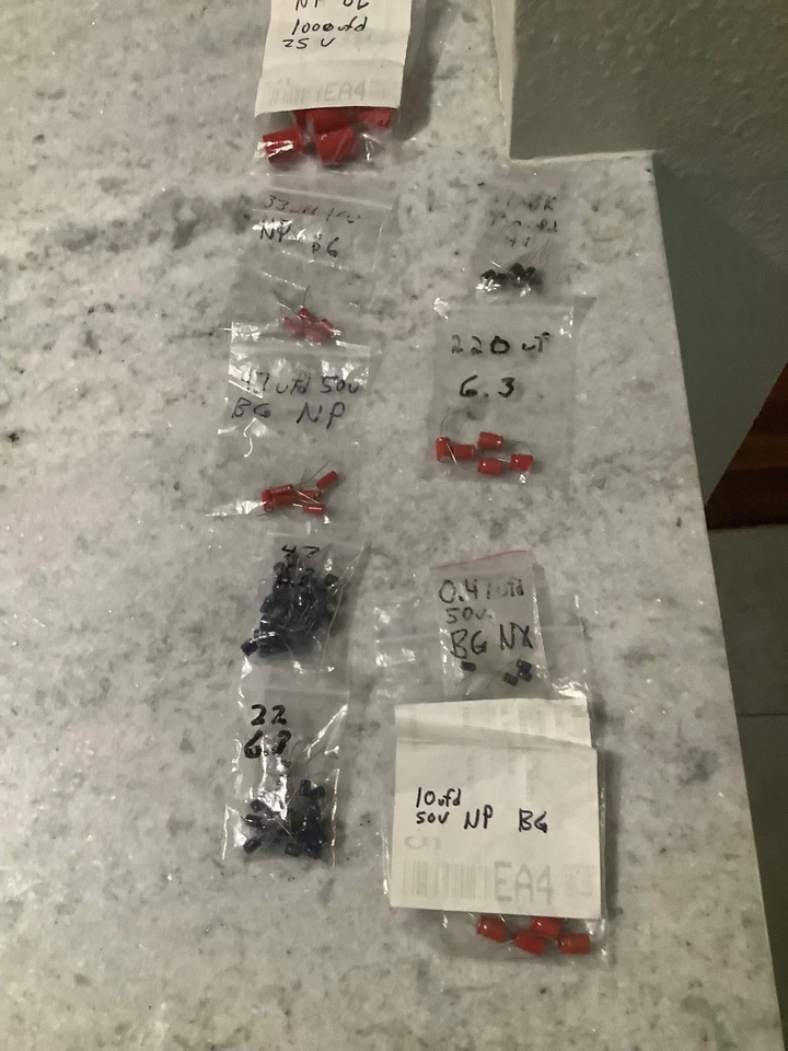 Black Gate N Serie Bipolar Kondensator 220ufd 6,3v - Bild 2 von 2