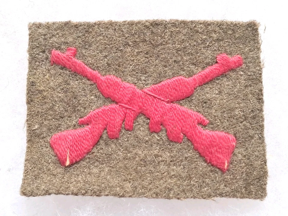 Un insigne tissu militaire USMC Marines ww1 / ww2 militaria. - Photo 1/4