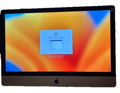 Apple iMac 18,3 27'' A1419 3070 | Intel i5-7600 @ 3.50GHz | 16GB Ram | 500GB SSD