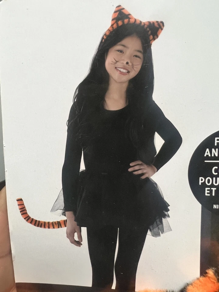 Тигр набор животных костюм самостоятельно карнавальный костюм аксессуар для Хэллоуина 2025 - Изображение 2 из 4