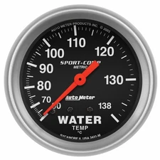 Autometer 2-5/8in 60-140C Mechanical Water Temp Gauge Sport Comp