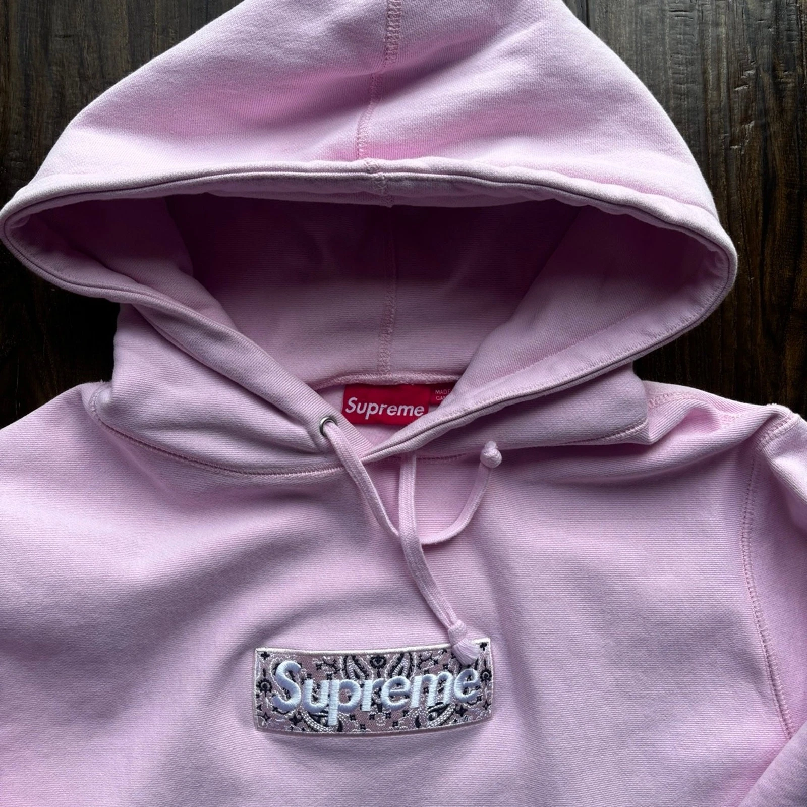 Sweat à capuche Supreme Occasion Bandana Box Logo Taille L