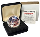 2001 $1 Dale Earnhardt Silver Eagle 1 oz Colorized Nascar Superstars Coin COA