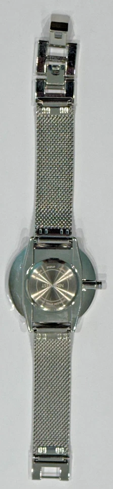 NINE WEST PC21J7 Silver Toned Women's Wrist Watch Mesh Strap - Needs Battery - Image 4 of 4