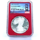 1986-S S$1 Silver American Eagle Proof NGC PF69 Ultra Cameo Red Core