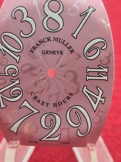 CADRAN DE MONTRE FRANCK MULLER CRAZY HOURS