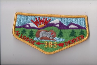 Lodge 383 Tahosa OA flap (H)