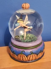 Disney Traditions Water Snow Globe Witch Tinker Bell Sparkling Spell #4023564 