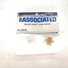 Team Associated RC10 Stealth Transmission Idler Shaft and Gear 6570