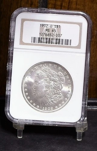 1902-0 Morgan Dollar - NGC MS65 (#6011-K)