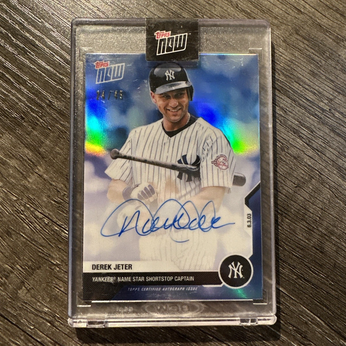Derek Jeter Baseball Sports Trading Cards & Accessories