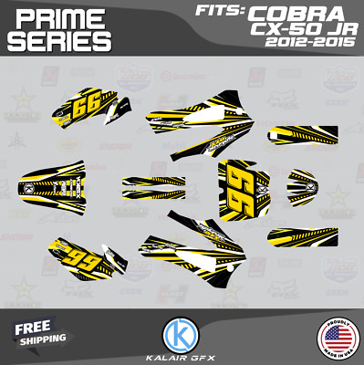 Graphics Kit for Cobra CX50 JR (2012-2015) Prime Series - Gold