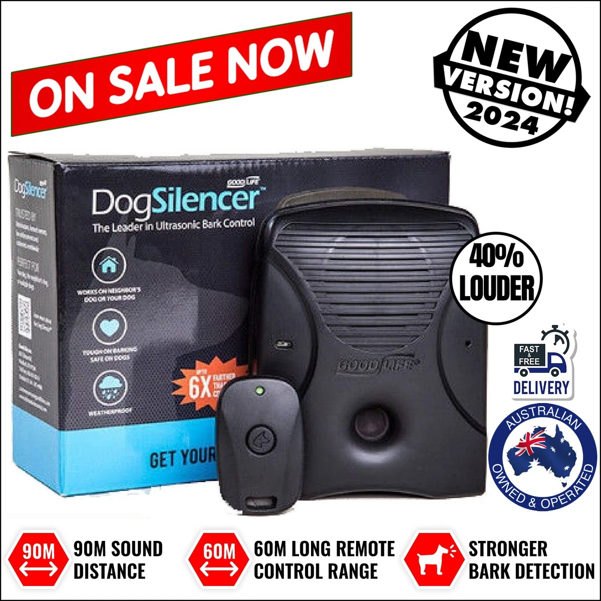 Stop Barking Dog Silencer Pet Control Training Device Ultrasonic