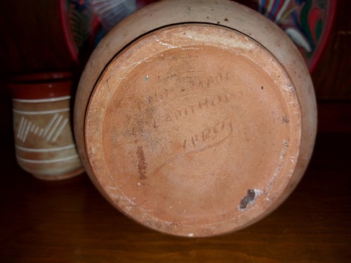 Vintage Greek Terracotta Pitcher + Cups Set - Lapithos Cyprus Greco Serving - Picture 23 of 24