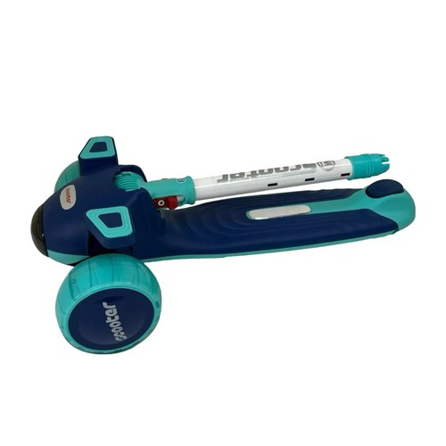 Kids 3 Wheel Scooters Child Kick Flashing Led Light Height Adjustable Kids 809 - Picture 5 of 19
