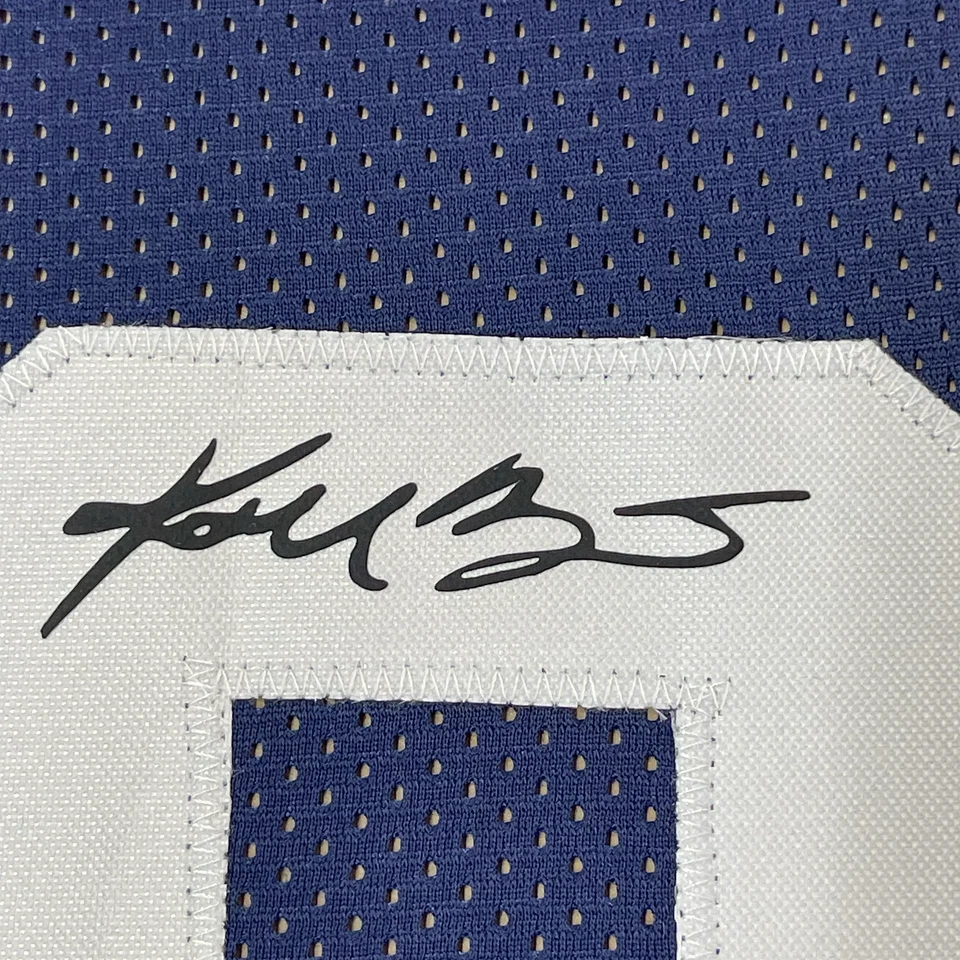 Framed Facsimile Autographed Kobe Bryant 33x42 USA Reprint Laser Auto Jersey - Image 2 of 2