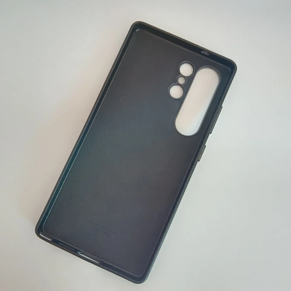 Luxury Kindsuit Leather Case for Samsung Galaxy S25 Ultra Metal Ring Armor Cover - Image 3 of 4