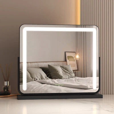 EMKE Vanity Mirror Table LED Hollywood Large Make Up Mirror Changeable Light