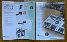 Creative Memories 12x15 Refill Pages + Page Protectors - New & Sealed - NISP