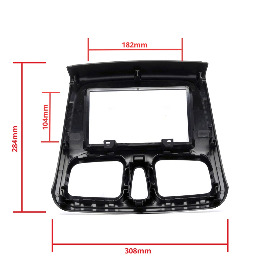 Marco de montaje de radio de coche doble 2 DIN para Renault/Dacia Logan/Sandero - Imagen 2 de 4