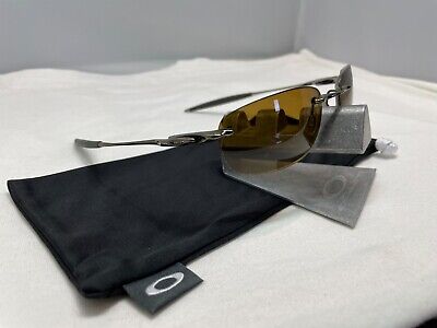 OAKLEY WHY 8 BROWN POLARIZED RIMLESS VINTAGE SUNGLASSES OAKLEY WHY 8 BROWN POLARIZED RIMLESS VINTAGE SUNGLASSES