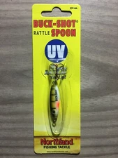 Northland Fishing Tackle - UV Buck-Shot® Spoon - Green Perch