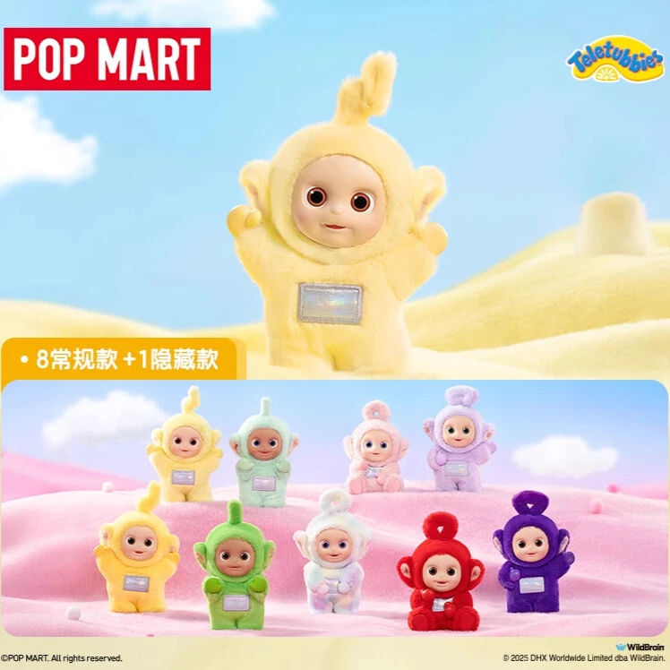 POPMART Teletubbies Vibrancy Series Blind Box Figure Plush