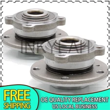 Pair Front Rear Wheel Hub Bearings For Cooper Paceman 2013-2016 Countryman 11-16