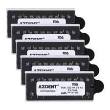 Dental Orthodontic Brackets Braces Metal MIM Mini Roth/MBT 018/022