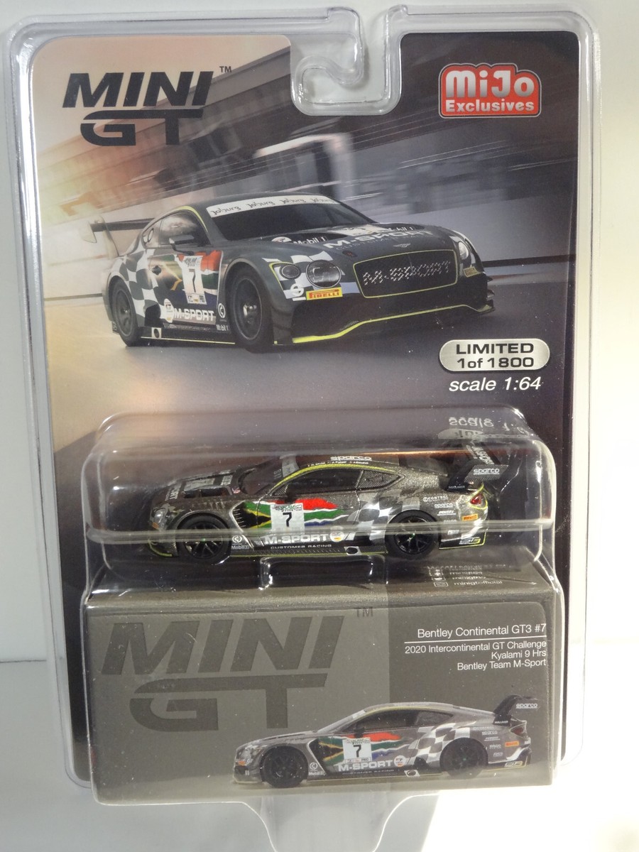 MINI GT ベントレー コンチネンタル GT3 #7 MINI GT #284 - 2020 BENTLEY CONTINENTAL GT3 #7 M-SPORT