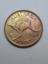 Australian 1964p PENNY CH UNC
