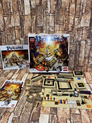 Lego Number 3843 Ramses Pyramid Board Game Near Complete