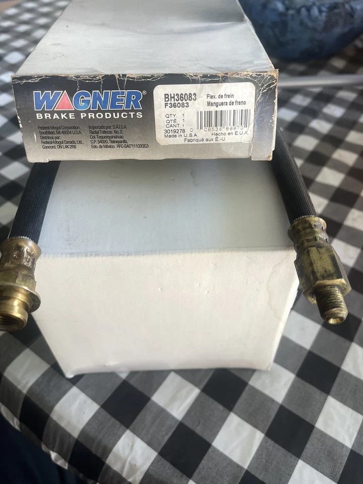 Manguera de freno Ford 54 Mercury 1952-55 pasajero 1961-65 camioneta Ford 1/2-T envío gratuito Foto 3 de 3