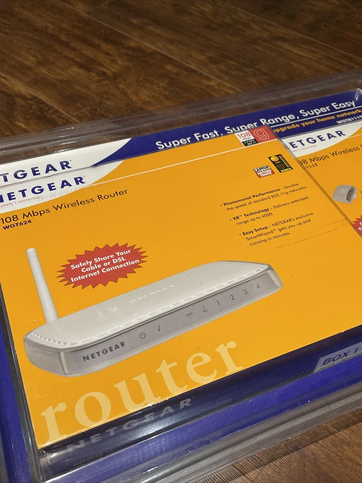 NETGEAR 108 Mbps Wireless Router NEW - Image 3 of 4