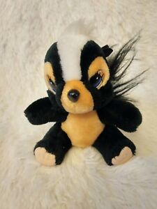 Vintage Bambi FLOWER the Skunk Plush 6
