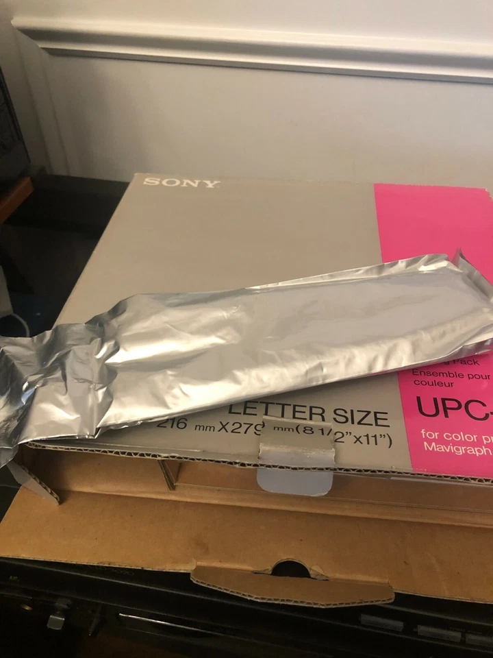 Sony Letter size new in pack UPC-7011 color Printing pack 100 prints - Image 3 of 4